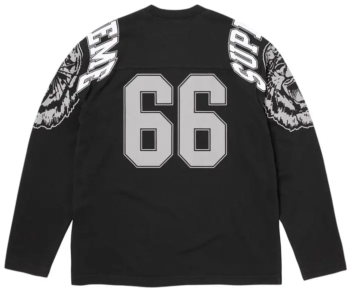 Supreme Mascot Long-Sleeve Football Top ‘Black’